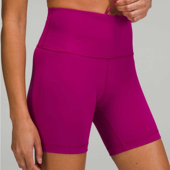 Lululemon sz 4 Wunder Train High-Rise Short 6"
Magenta Pink High-Waisted Shorts - Picture 1 of 12